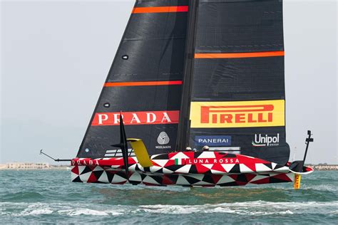 America's Cup 2024, Luna Rossa, doppio ko con American .